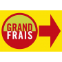 Grand Frais - 3x50 panneaux 60x40cm sur polypro alvéolaire de 4,5mm